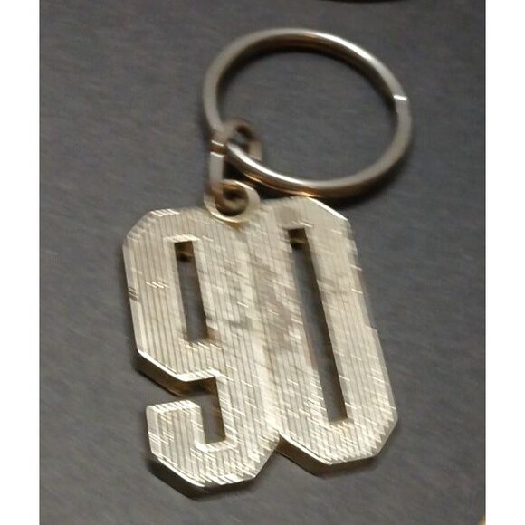 Vtg Lot Tigers Button Pins Ski NCA Cheer Big Safety Pin 90 & TX Keychain Cards - Picture 9 of 14